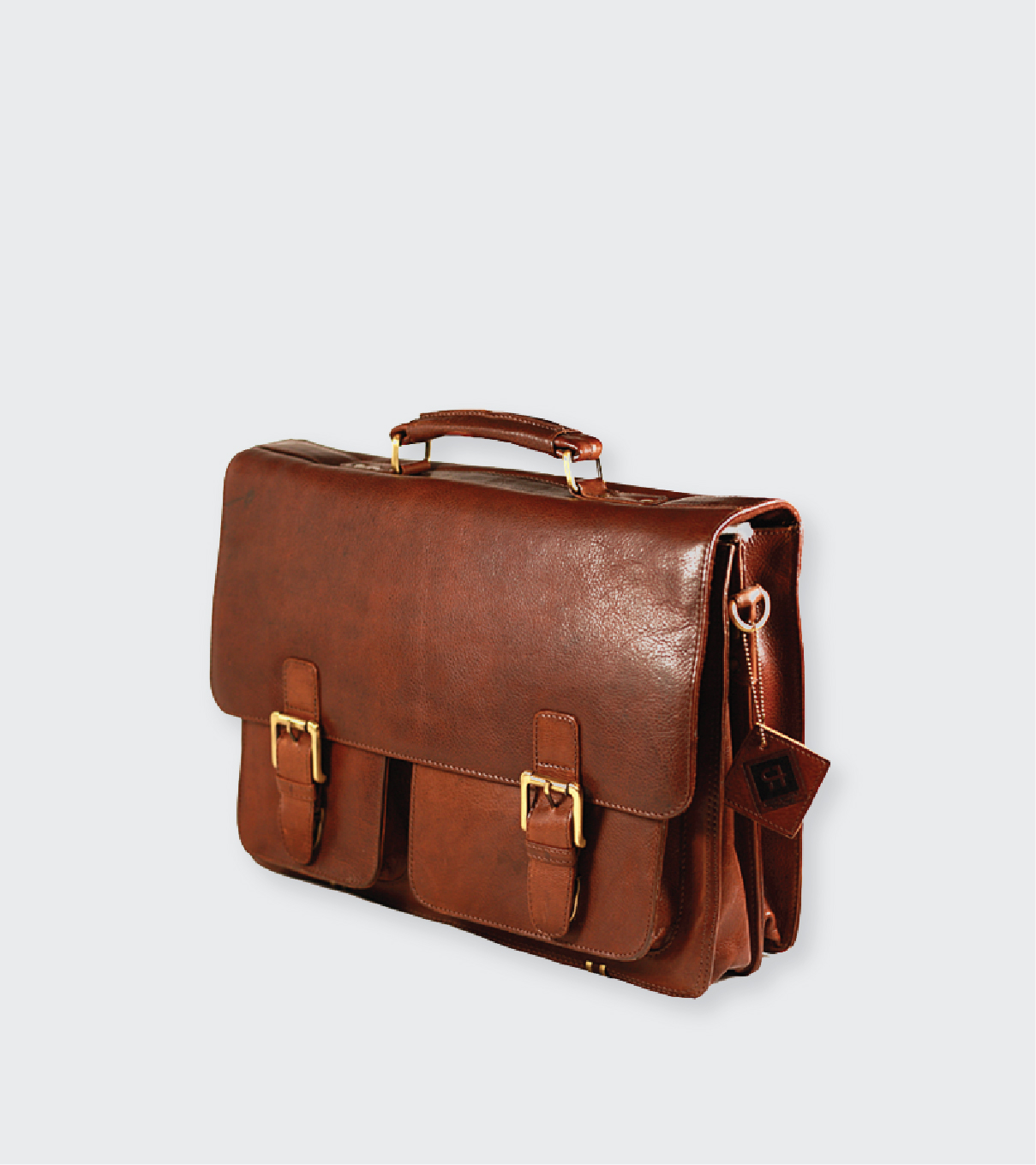 4 G Leather Office and Laptop Bag