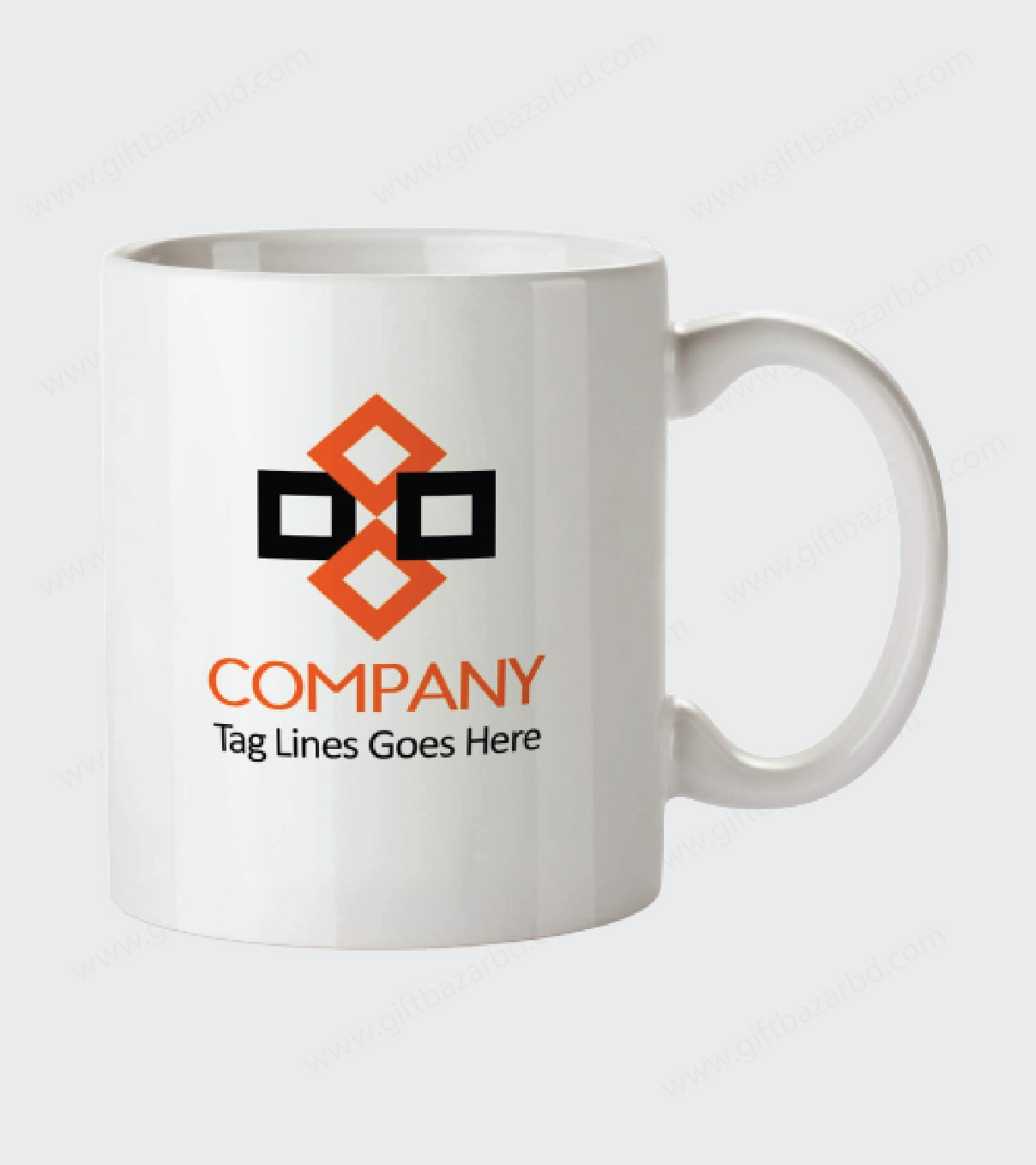 Ceramic mug with branding-1